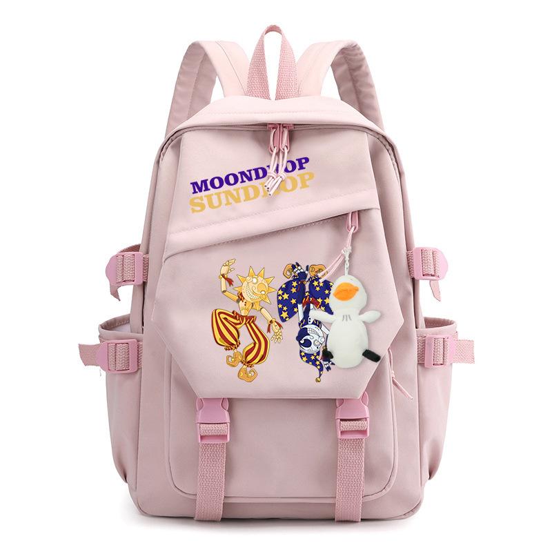 Game Merchandise Cartoon Print Student Bag Outdoor Leisure Large Capacity Backpack