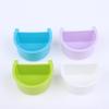 New 5pcs Bird Food Feeding Dish Easy To Install Bird Cage Feeder Bowl For Small Animals Budgie Parrot Parakeets Lovebirds