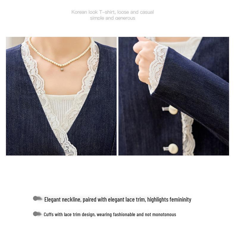 2025 Spring Fashion: Chic Cardigan and Wide-Leg Pants Set for a Youthful Look - AH2650