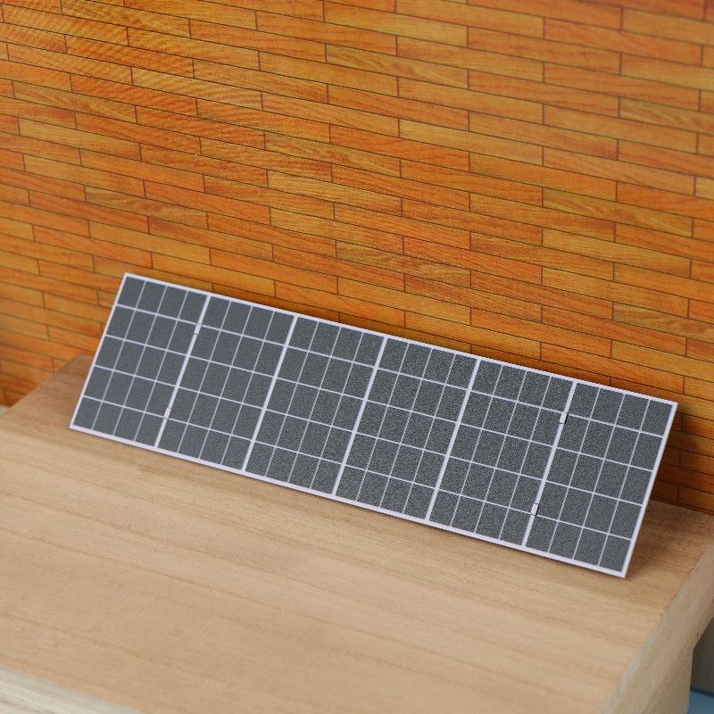 Scale 1:64 1:87 Simulation Solar Energy Model Diy Making Architecture Building Layout For Diorama Can'T Generate Electricity