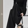 Women’s 2025 High Waist Loose Drape Glutinous Rice Pants - Casual Slimming Straight Leg for Spring and Autumn