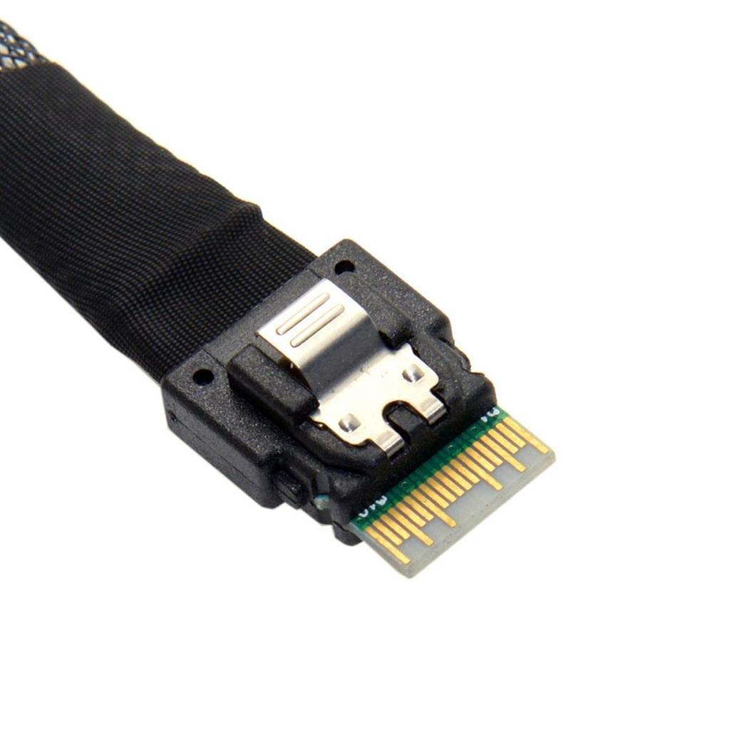 CHENYANG Motherboard Intel SSD 750 p3600 p3700 Slim SAS SFF 8654 4i NVME PCIe SSD Cable U2 M.2 U.2 SFF-8639