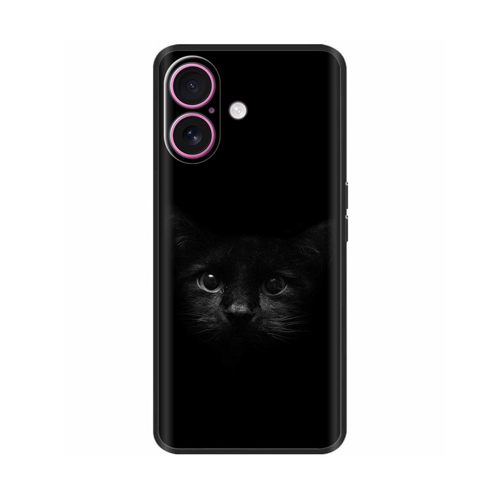 Case For Apple iPhone 16 16 Pro Max Plus Heart Butterfly Full Protection Soft Liquid Silicone Cover for iPhone 16 Plus Pro Max