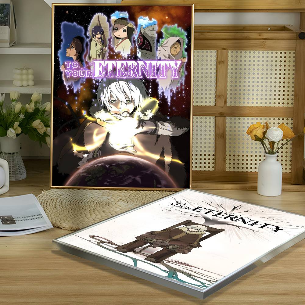 1pc To Your Eternity Anime Poster Sticker Print Waterproof Wall Art For Living Room Bedroom Home Decor
