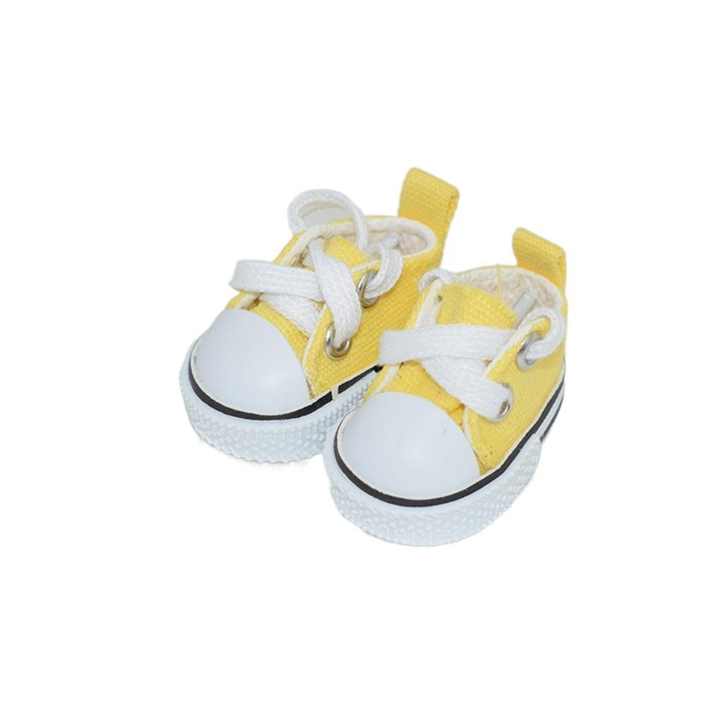 Replacement BJD Shoes 4.5cm Doll Replacement Accessories Mini Canvas Shoes  Birthday Gifts