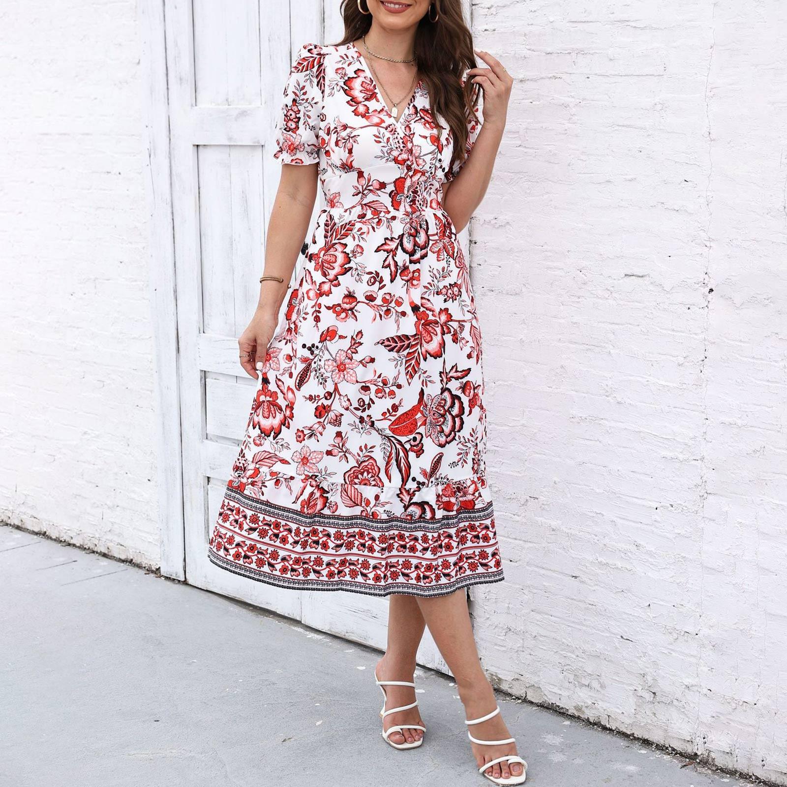 

Женское повседневное модное винтажное платье на подтяжках элегантное праздничное платье XL красный