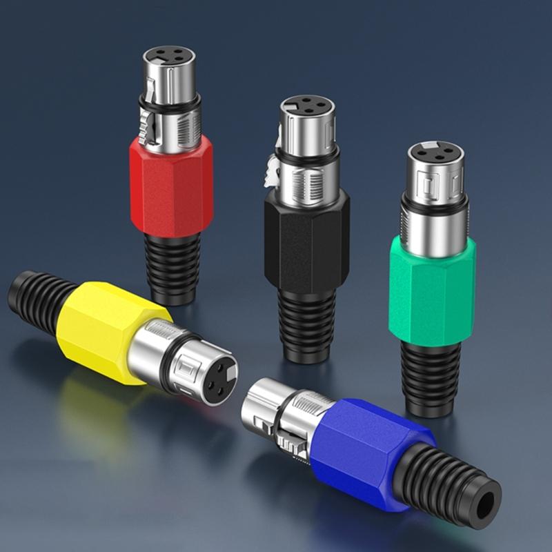 3Pin Cable Connector 3Pin Male And Female Plug For Sound Systems Highly 3Pin Adapter