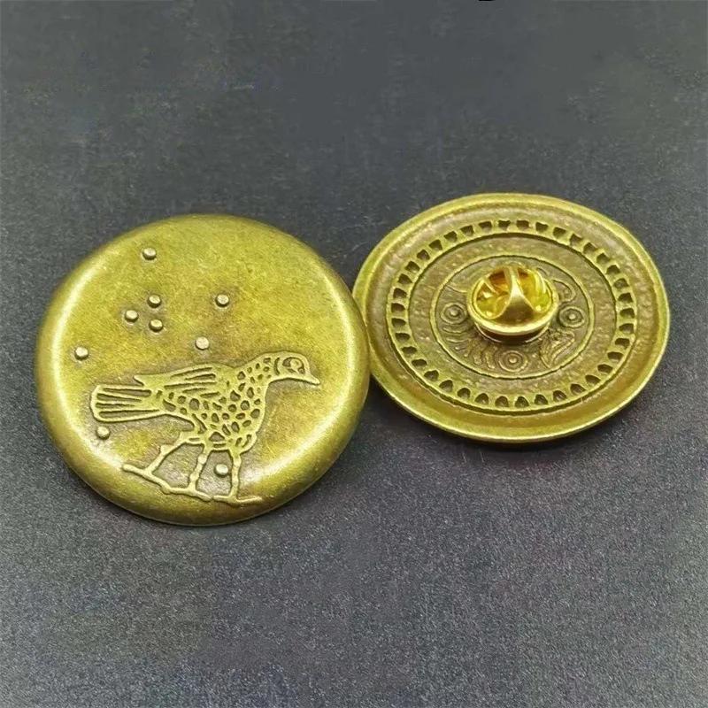 Black Myth Goku Akcesoria do Gry Naszyjnik Pierścień Odznaka Rajstopy Zestaw Czterech Metalowych Rzemiosł Edycja Kolekcjonerska Deluxe Prezent dla Przyjaciół