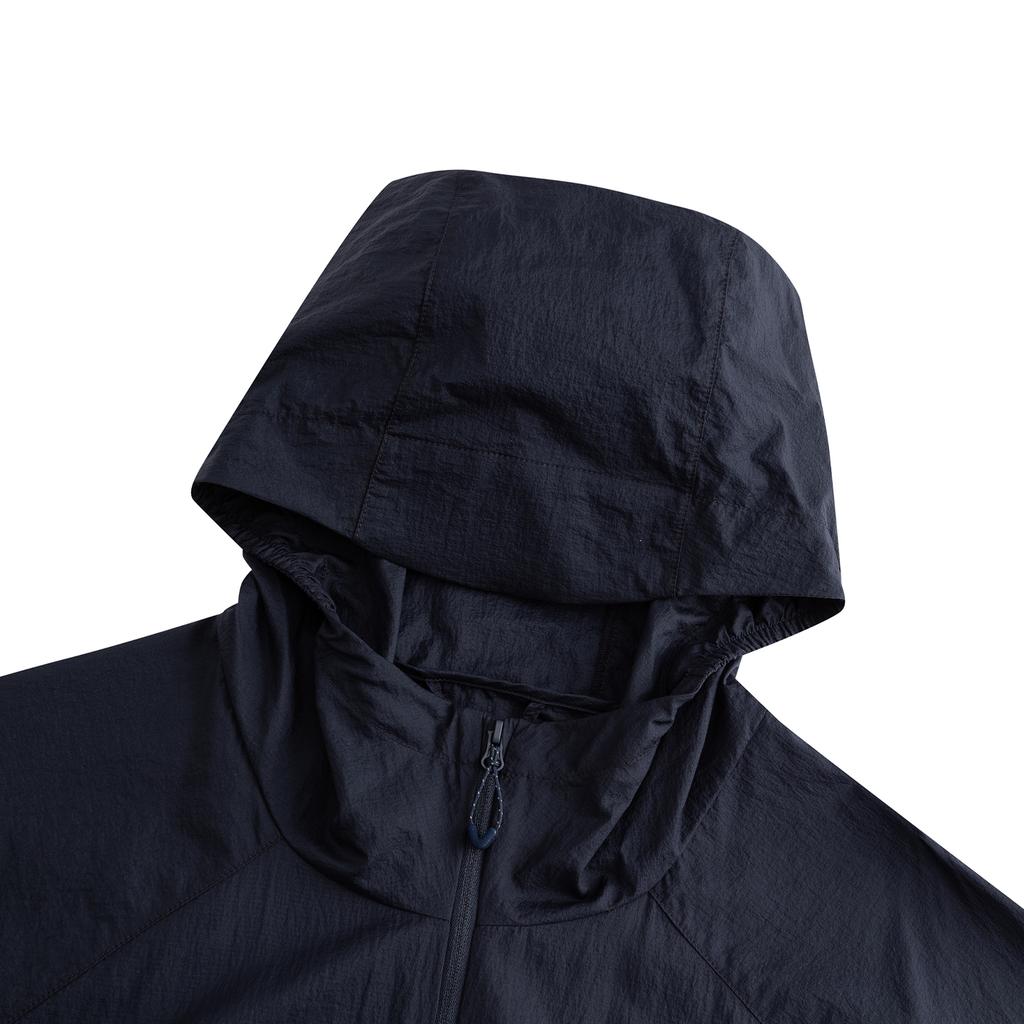 Anta Outdoors Hooded Lightweight Jacket Woven Sports Top Summer 2026 Unisex Jacket Deep-Night-Blue 972626603-9