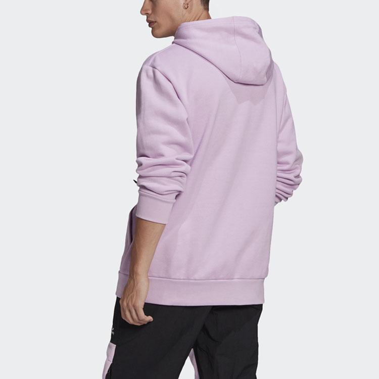 Adidas Originals Trefoil Chameleon Print Hoodie Men Tops Light-Purple GN2326