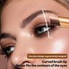 Three Color Eyeshadow Stick Matte Pearl Glitter Long Lasting Waterproof Twist Up Portable Travel Friendly Daily Eye Makeup