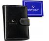 Leather, Vertical Men's Wallet with Snap Closure - Rovicky