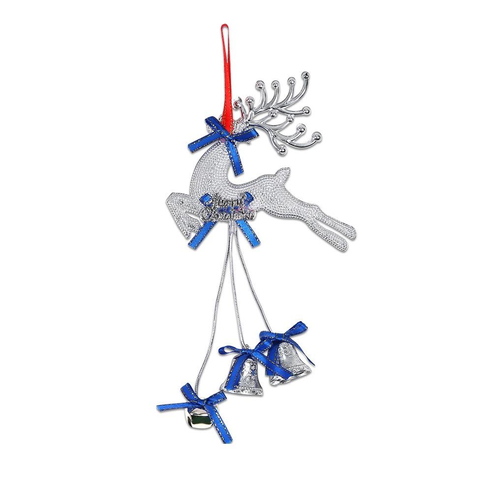 Plastic Fawn Bells Ornament Cute Deer Bell Pendant  Home New Year Gifts