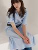 ECOMMAE Oxford Shirt Dress (Sky Blue)