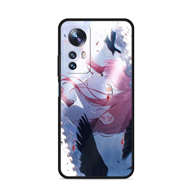 Case For Xiaomi Mi 11 Lite 5G NE 11T Pro 10T 9T 12 12T 12S 12X 11X 11i Note 10 9 Silicone TPU Phone Cover Chainsaw Man Makima