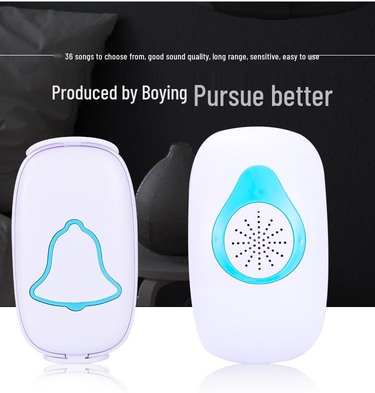 Boyer A608 Long-Range Wireless Doorbell with Remote Control