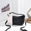 Lychee patroon draagbare kleine tas dames winter nieuw eenvoudige forens schoudertas modieuze zachte lederen sluiting schoudertas