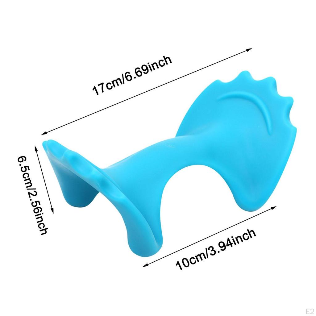 Rücken-, Schulter- und Nackenmassagekissen Zervikales Gerät Mehrzweck Bequem Rutschfest