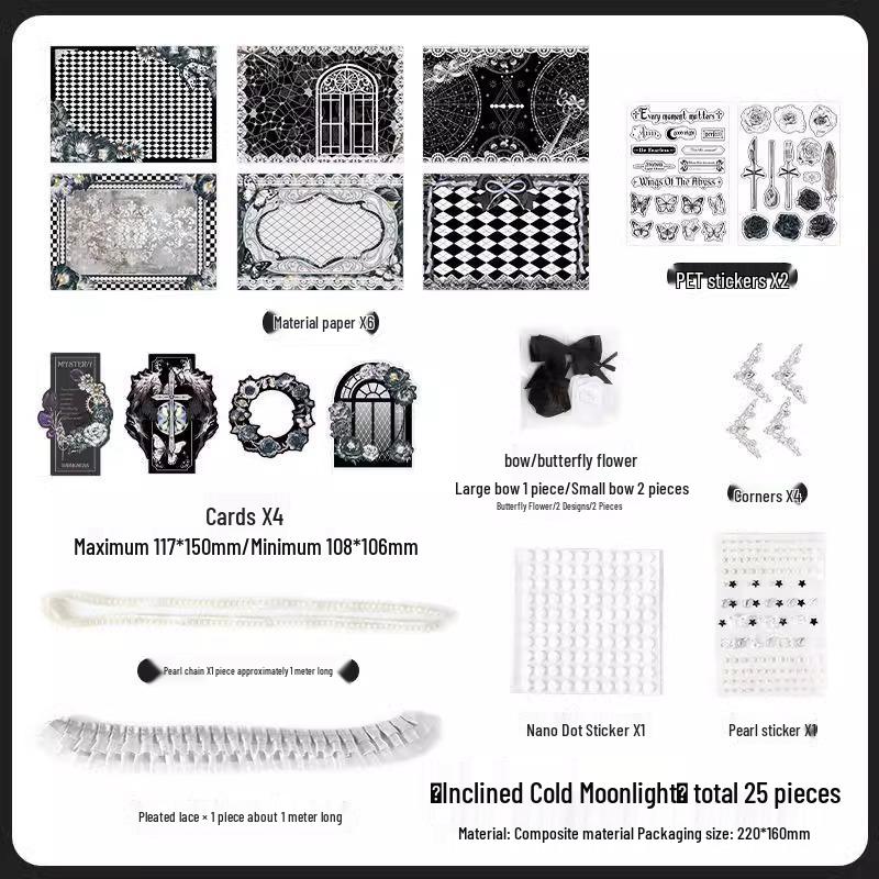 Yuxian DIY Ita Bag Kit Vol. 2 - Ins Style Accessories for Handmade Decoration