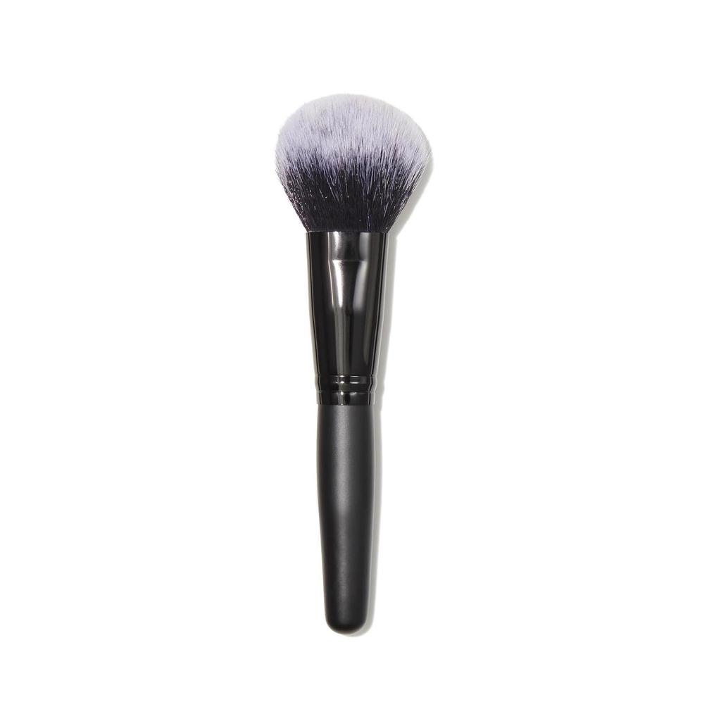 All Black Flame Shape Makeup Brush Highlight Brush Soft Loose Powder Brush Blush Brush Beauty Makeup Brush Tool