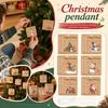 Shaped Christmas Tree Ornament - Hanging Pendant Decoration for Holiday Tree