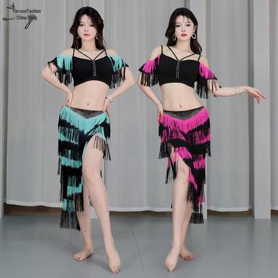Belly Dance 2025 Spring/Summer Tassel Performance Costume Set