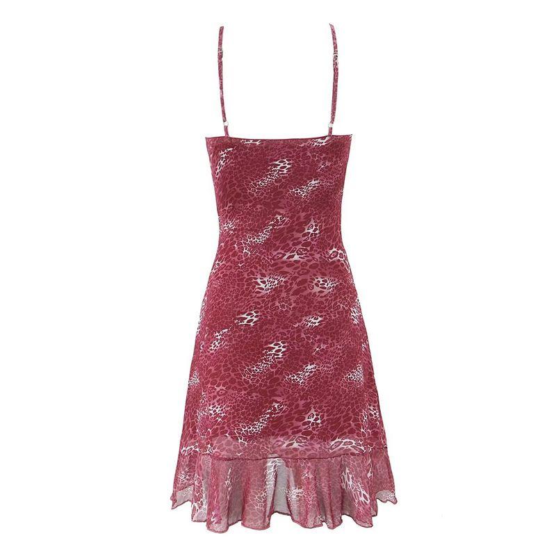 Jnleaog Spring New Arrival Women's Clothing Fashion Style French Fashion Design Floral Strap Mini Skirt