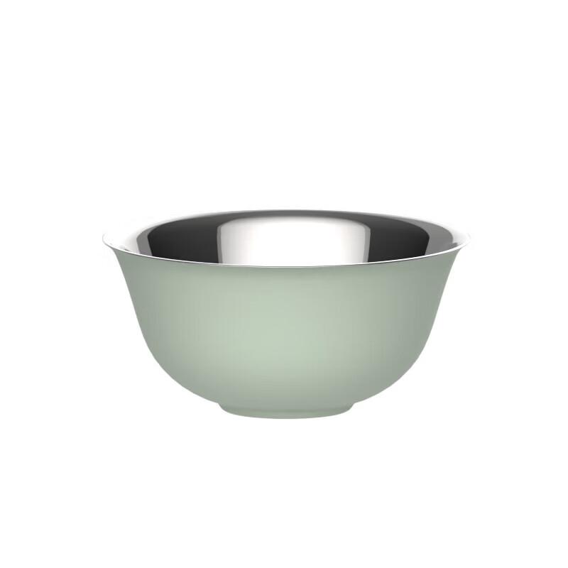 Shunfa Muka Double-Layer 304 Stainless Steel Tableware Single Bowl