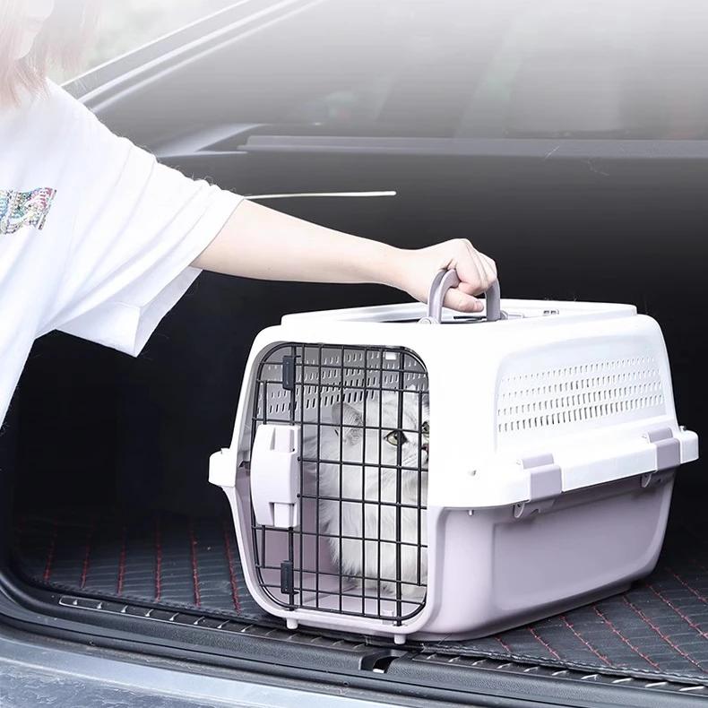 Pet Air Case Type Pet Cage Portable Travel Car Consignment Case Aircraft Air Transport Case Cat Carrier Pet Suitcase