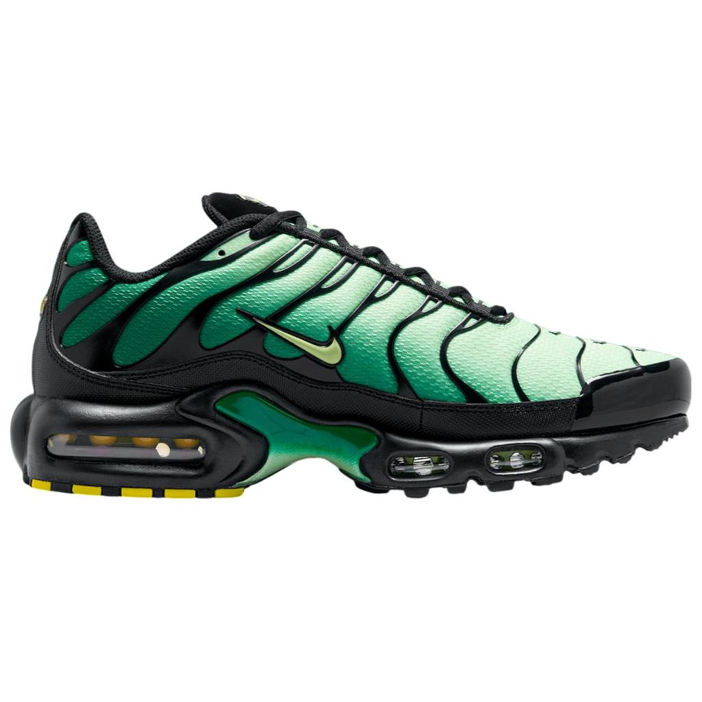 Nike Air Max Plus Men's Vapor Green Malachite Black Light Lemon Twist Visible Air Cushion Retro Running Lifestyle Sneakers DM0032-301