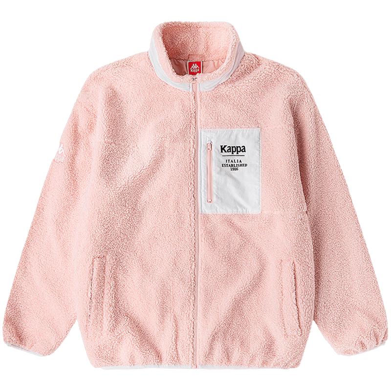 

Kappa Unisex Winter Lamb Fleece Stand Collar Jacket M