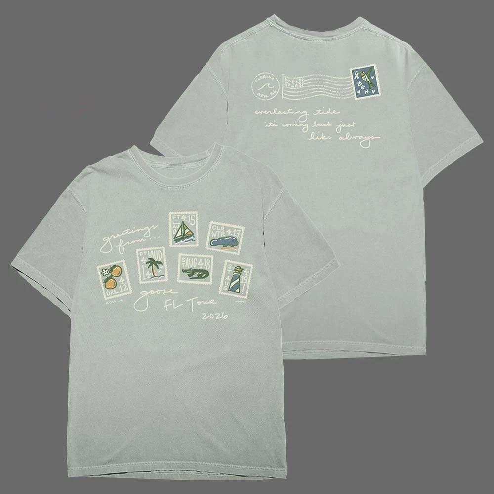 

Comfort Colors Goose Florida Tour 2026 Exclusive Benefit T-Shirt S