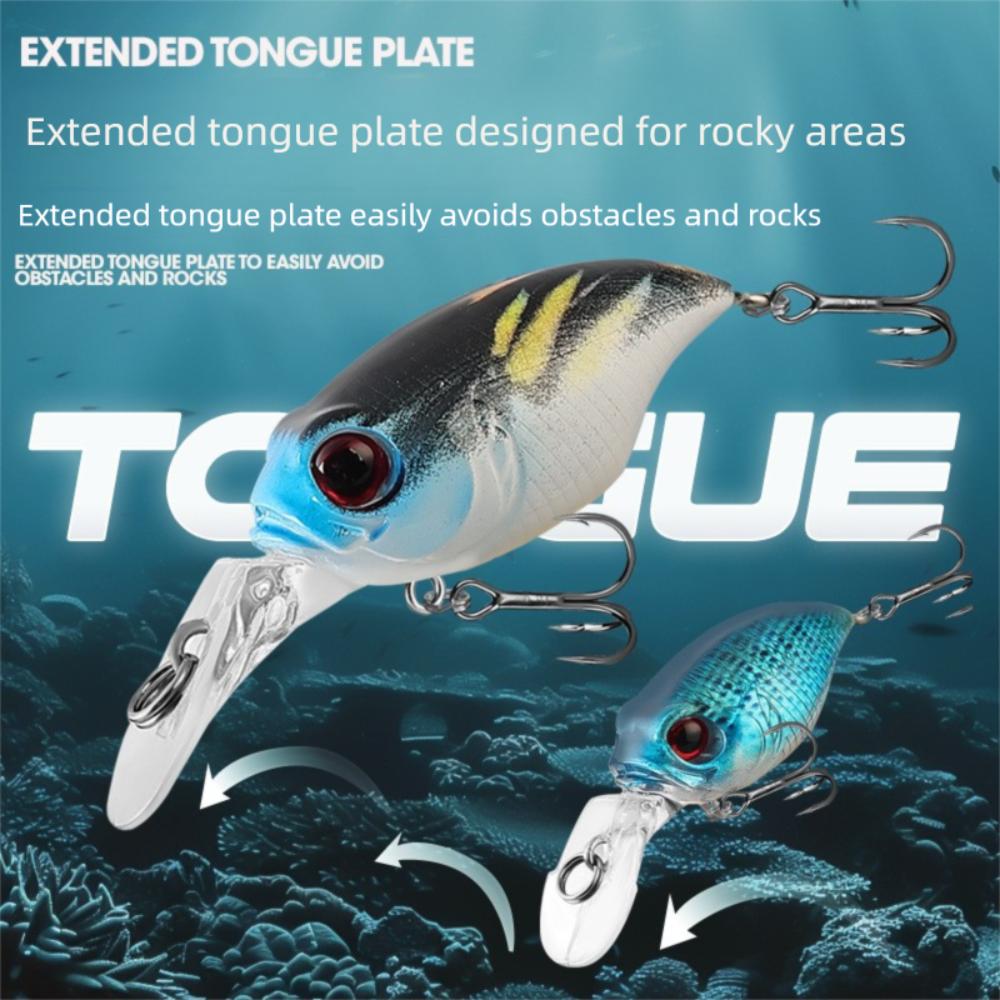 Professional Plastic Fishing Lure 5 Colors 3D Printed Floating Minnow Baits 5.8cm 6g Artificial Lures Fishing