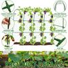 Vegetable Plant Climbing Frame Raised Bed U Shape Vine Cucumber Support Stakes Tomatoes Grapes Growth Trellis Sturdy