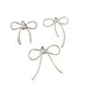 Trendy Bowknot Earrings & Pendants: Japanese & Korean Alloy Jewelry Charms