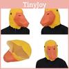 Máscara Adorável de Pato Amarelo Acessório de Fantasia Animal Divertido Para Festas e Eventos de Halloween