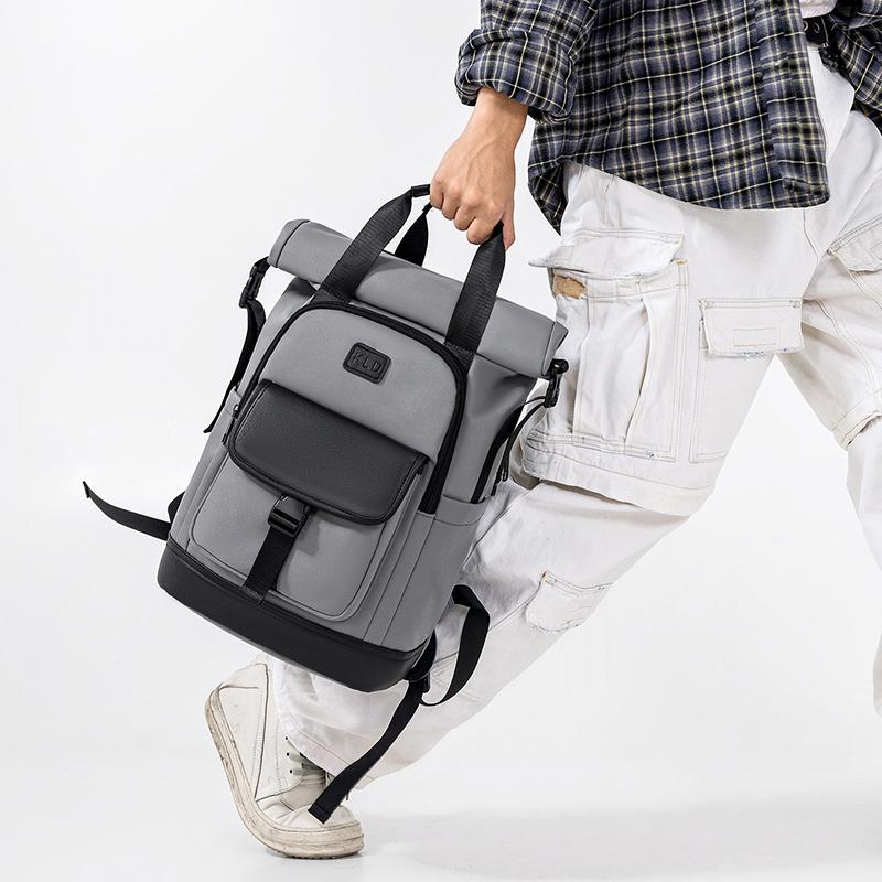 Men's Backpack Large Capacity Student Schoolbag Outdoor Travel Backpack