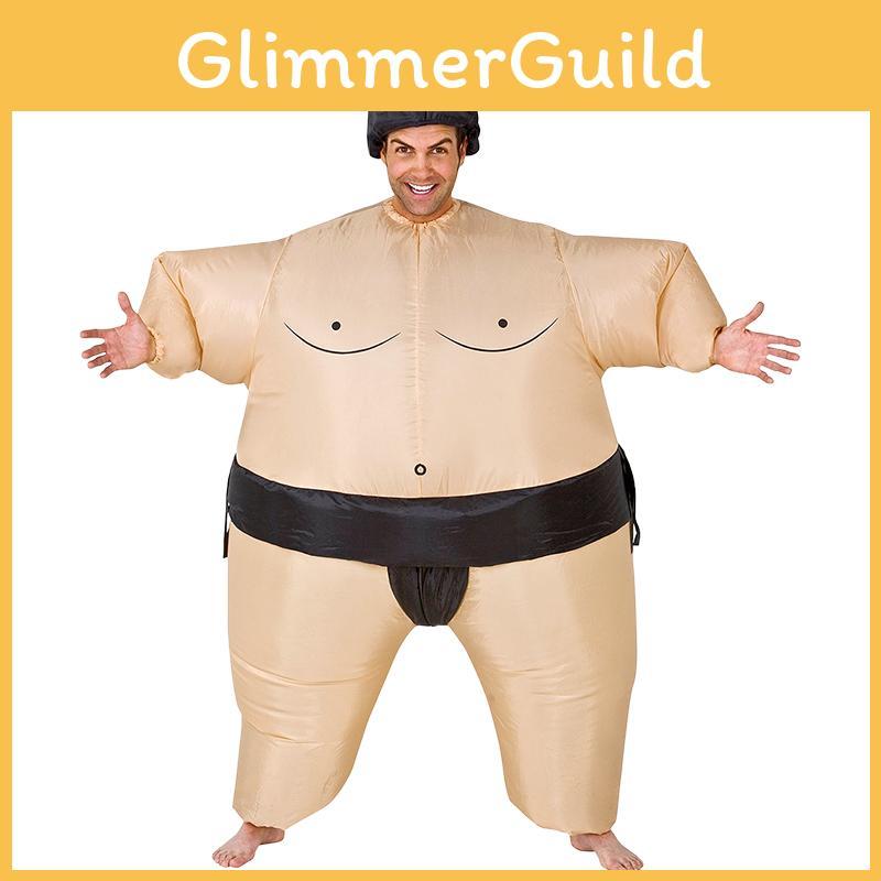 High-quality Inflatable Sumo Costume For Adults And Kids Great For Cosplay Events