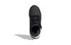 adidas Run Wide EL Slip Resistant Low Top Kids' Running Shoes Black White Children Aged 3 7 Years Old EH0267