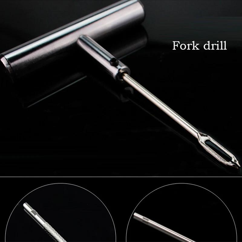 Sada na opravu pneumatik auta s nářadím pro nouzové opravy propíchnutí pneumatiky pro auto Motocykl Sada nářadí na opravu pneumatik pro jízdní kolo Snadné použití