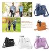 Crossbody Portable Outdoor Water Cup Storage Bag With Adjustable Strap Shoulder