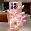 Transparent Phone Case For Xiaomi Poco X6 Pro 5G Case Clear Luxury Fashion Butterfly Flower Soft TPU Silicone Jelly Cover Casing