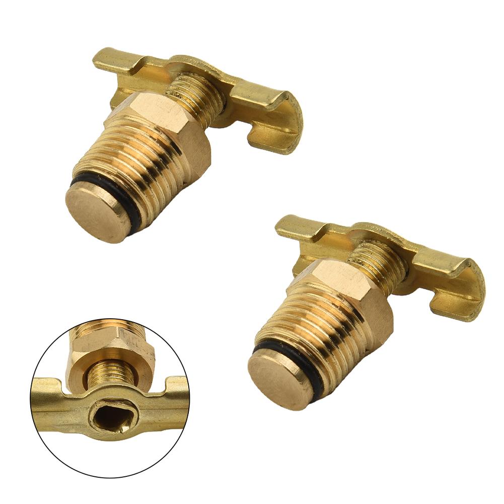 

2Pcs 1/4 Inch Blowdown Valve For BSP Drain Valve/tap/drain Cock With T-handle For Air Compressor Tank Accessoies CHINA