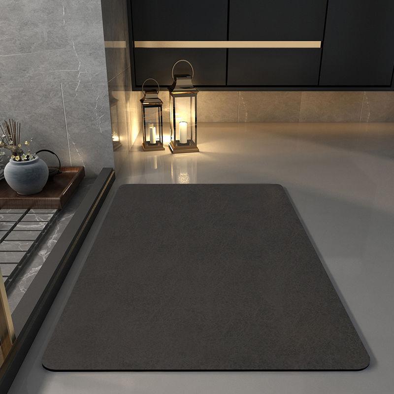 

Bathroom Diatom Mud Moisture-wicking Floor Mat Home Bathroom Non-slip Quick Dry Entryway Mat No-wash Dirty Foot Pad 40*60cm