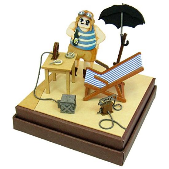 Sankei Studio Ghibli mini Porco Rosso Hideout Papercraft Porco's Non-scale MP07-23