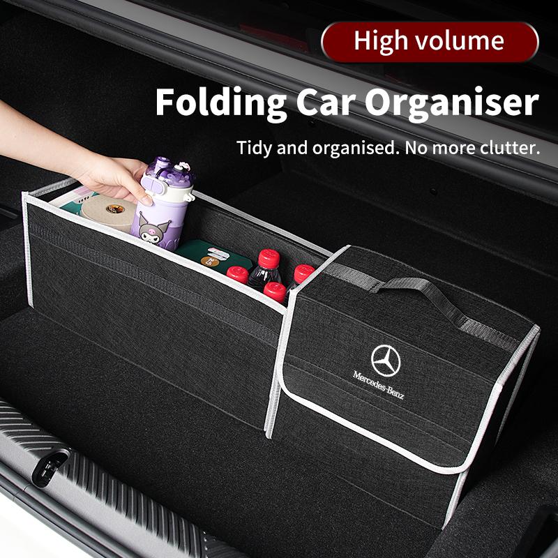 GLC GLB Car Storage Bag Car Trunk Storage Box Organizer Tool Car Accessories For Mercedes Benz AMG A C E Class C180 C200 C260 C