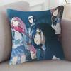 Anime DARLING In The FRANXX Cartoon Series Square Pillowcase Soft Waist Sofa Cushion Cover Bedroom Room Pillowcase