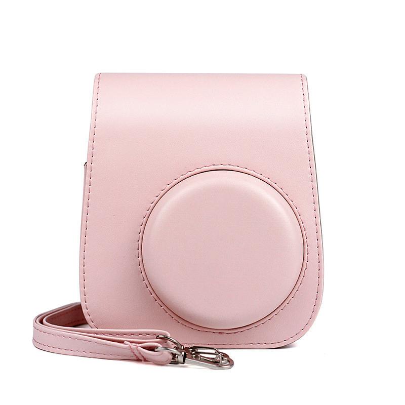 For Fujifilm Instax Mini 11 Transparent Camera Case Protective Carry Bag Case Photo Storing Box Cover with Shoulder Strap