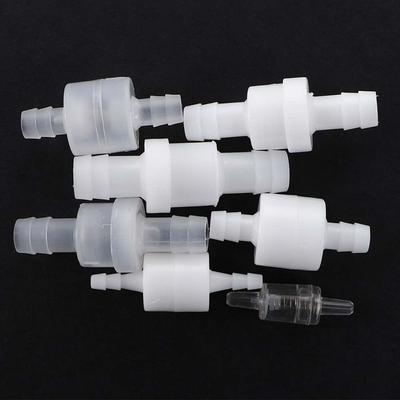 Durable Non-Return White For Fuel Air Liquid 4mm / 6mm / 8mm / 12mm Check Valve Valves One-way Lnline Water Stop Valve