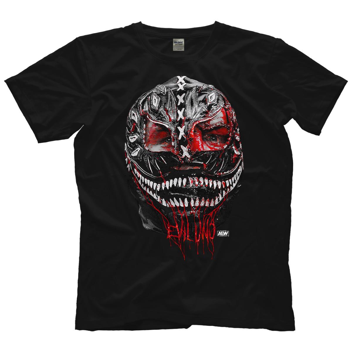 Evil Uno - Crimson Mask AEW Official T-Shirt S разноцветный